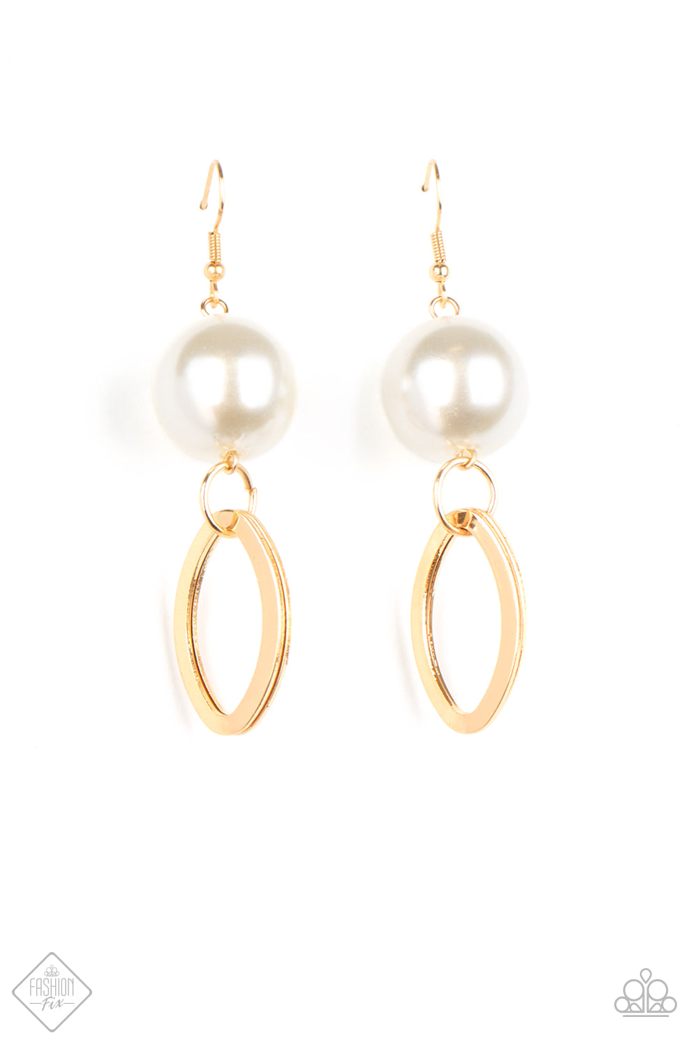 Paparazzi Big Spender Shimmer - Gold Earrings 