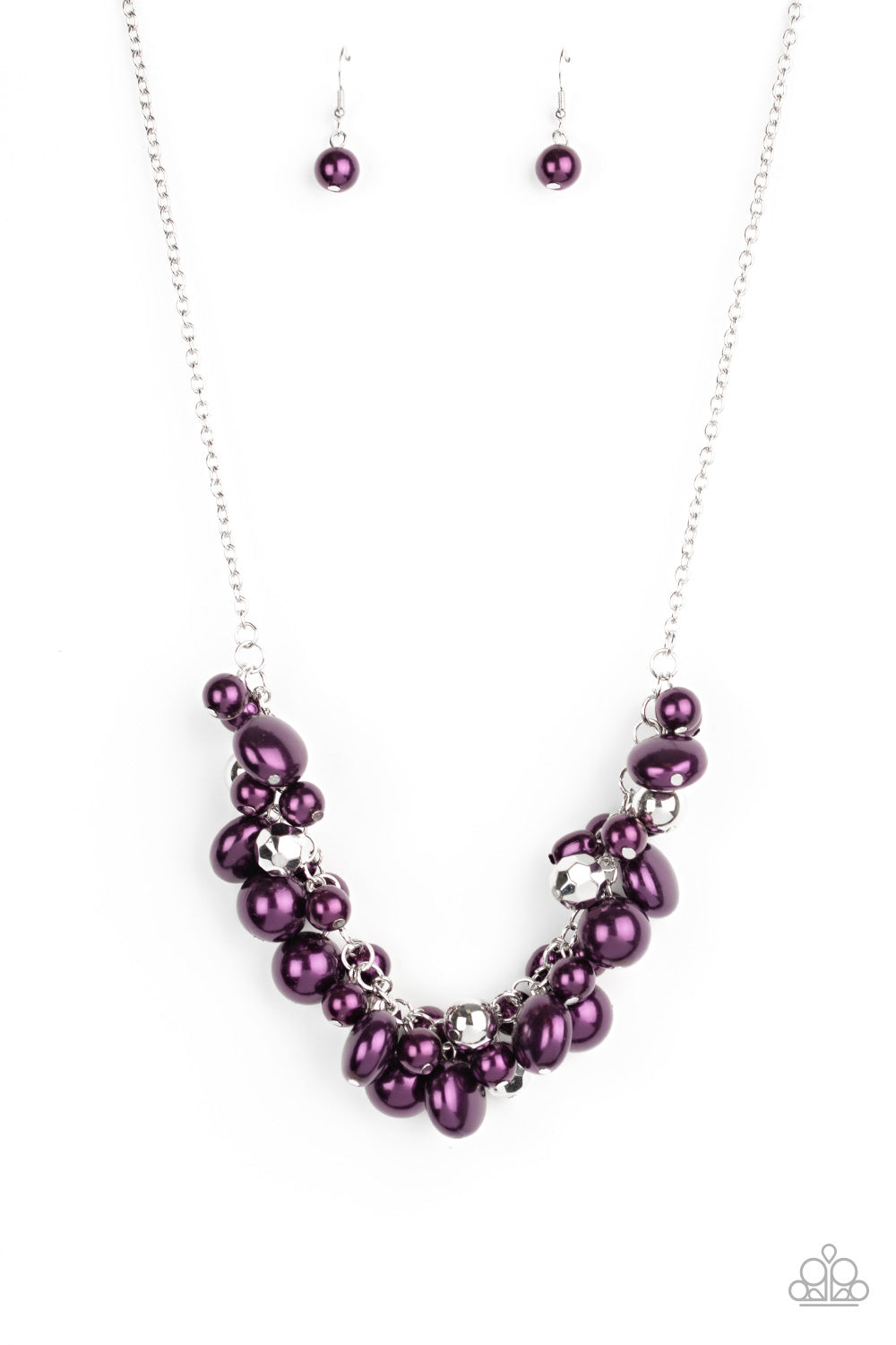 Battle of the Bombshells - Purple Necklace