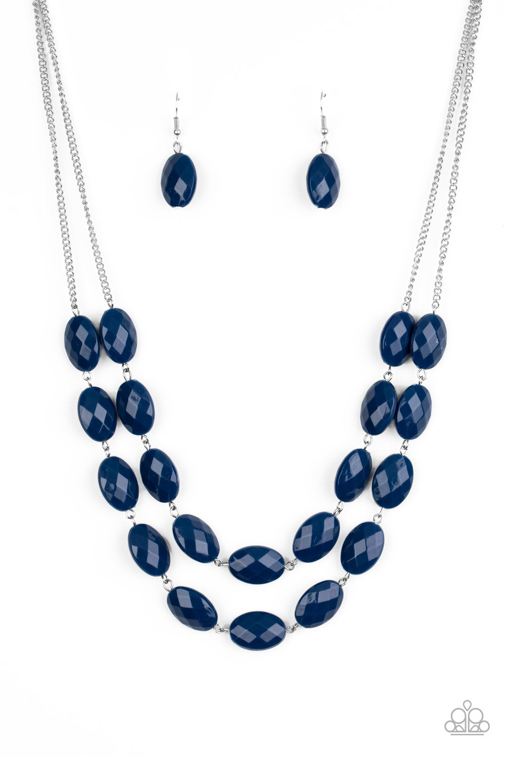 Paparazzi Max Volume - Blue Necklace 