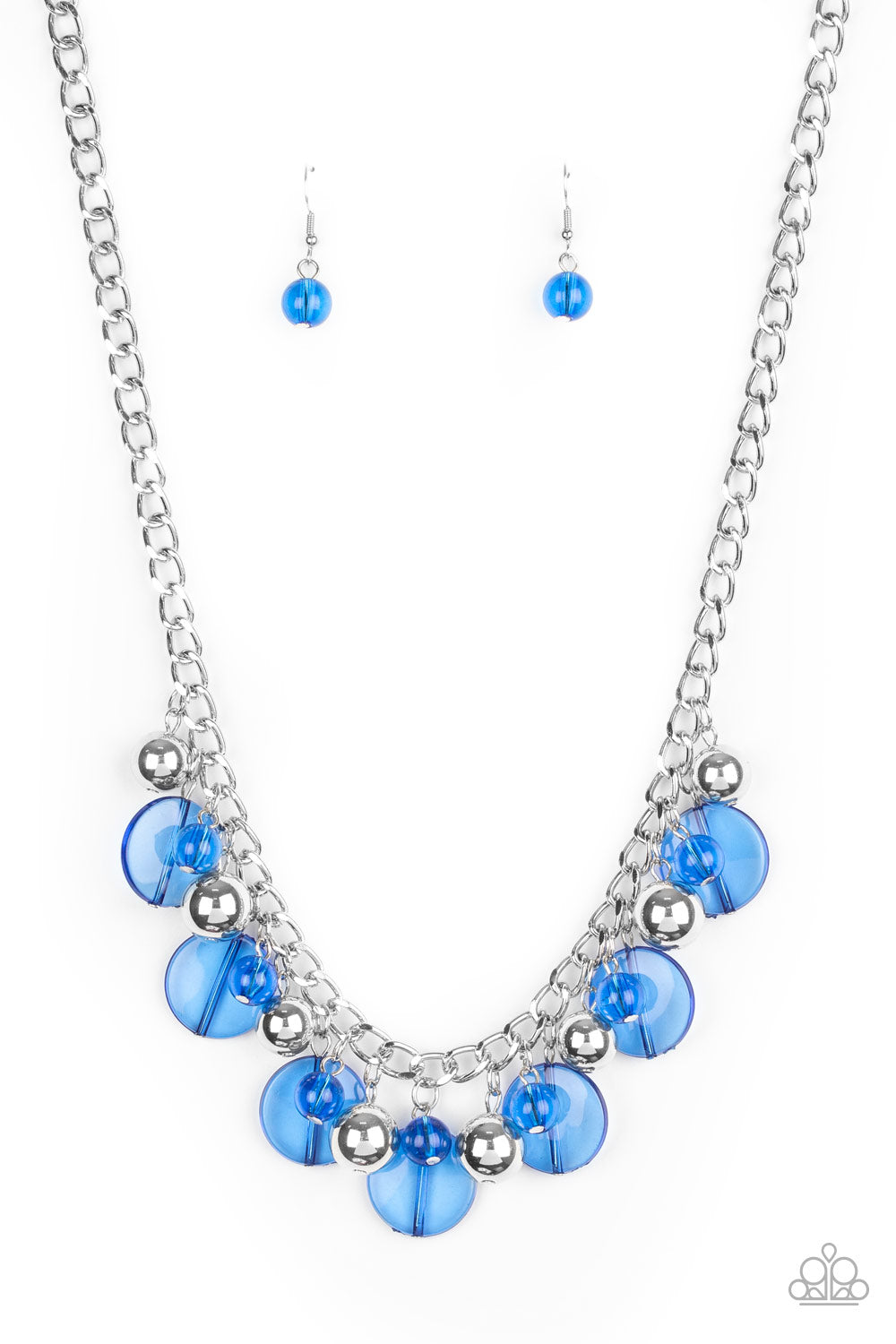 Gossip Glam - Blue Necklace 