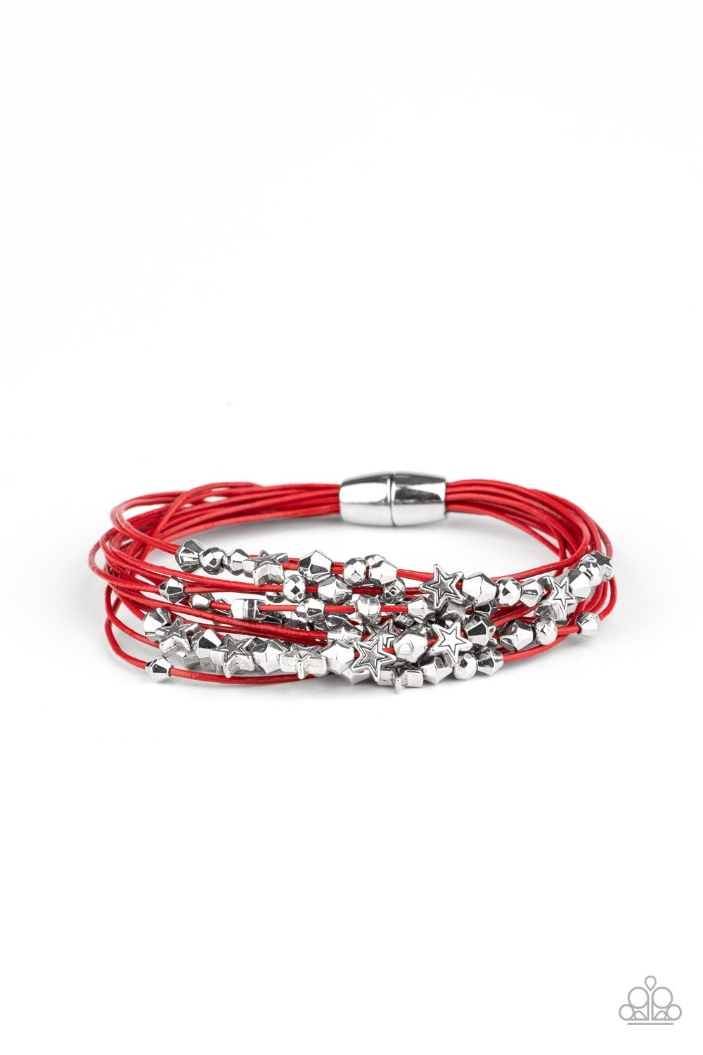 Paparazzi Star-Studded Affair - Red Bracelet 
