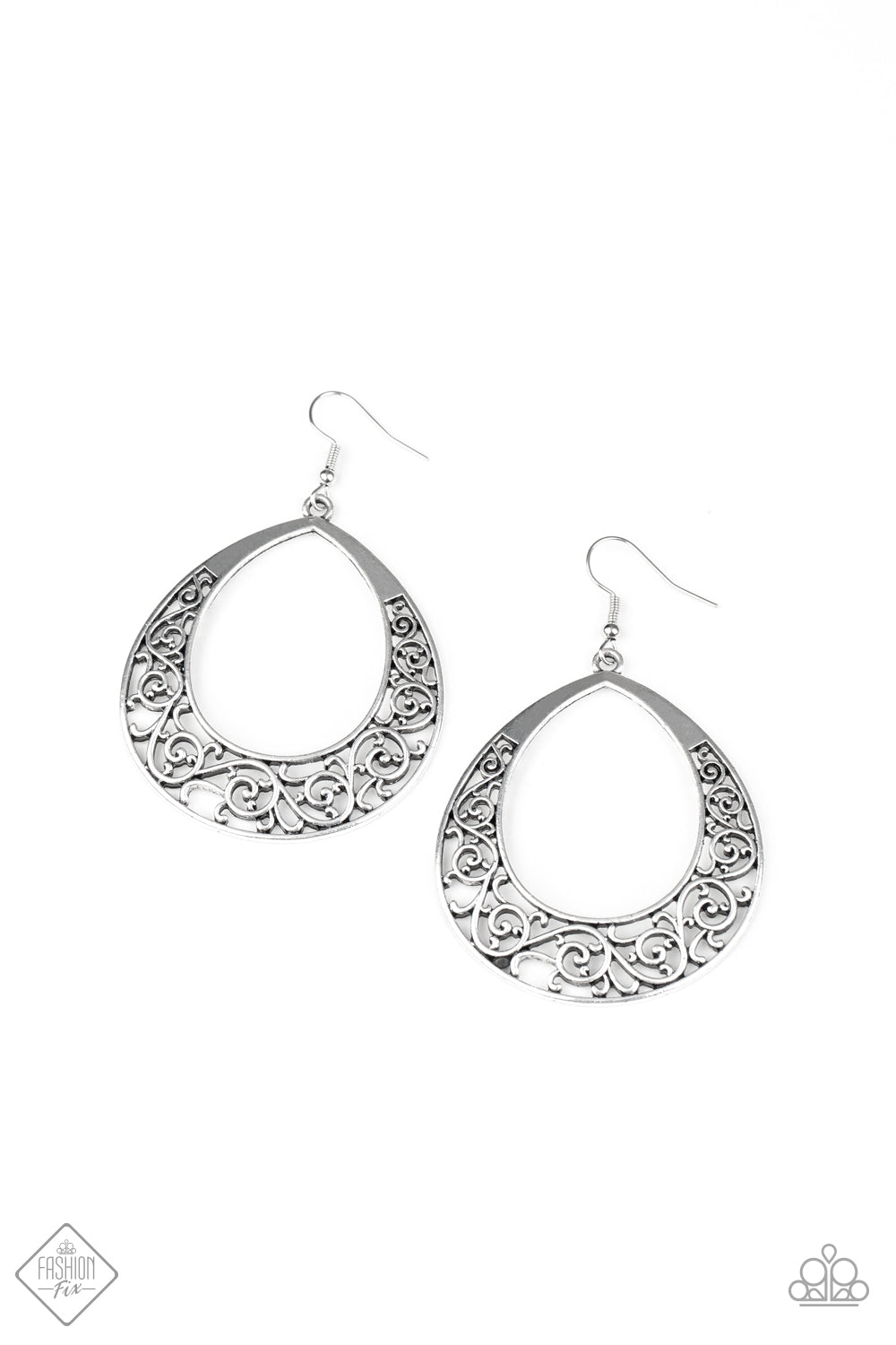 Vineyard Venture - Silver Earrings 