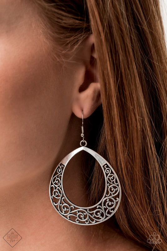 Vineyard Venture - Silver Earrings 