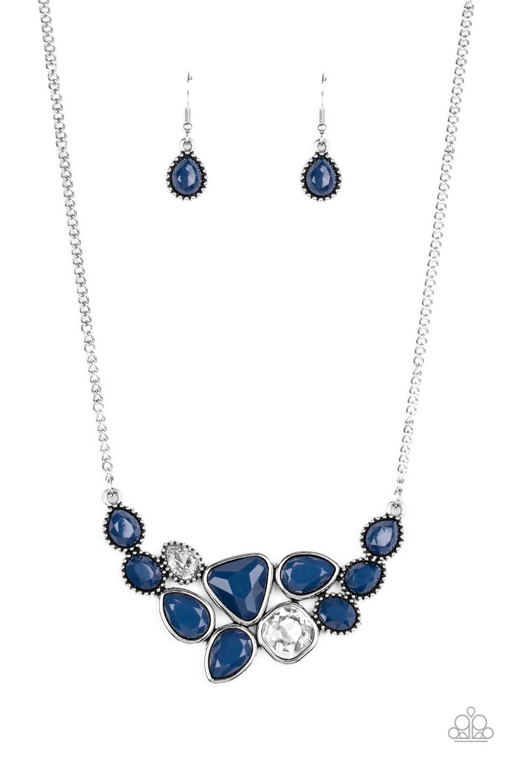 Paparazzi Breathtaking Brilliance - Blue Necklace 