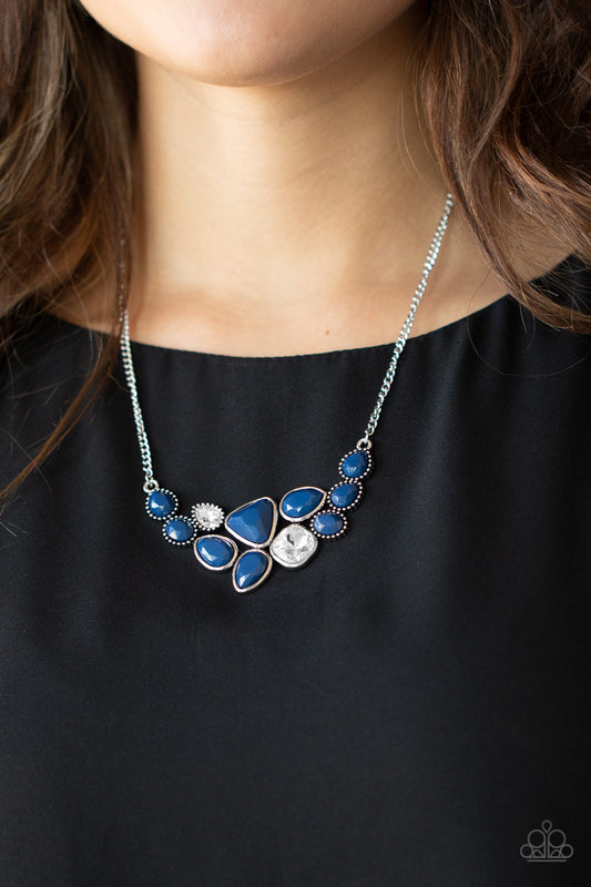 Paparazzi Breathtaking Brilliance - Blue Necklace 