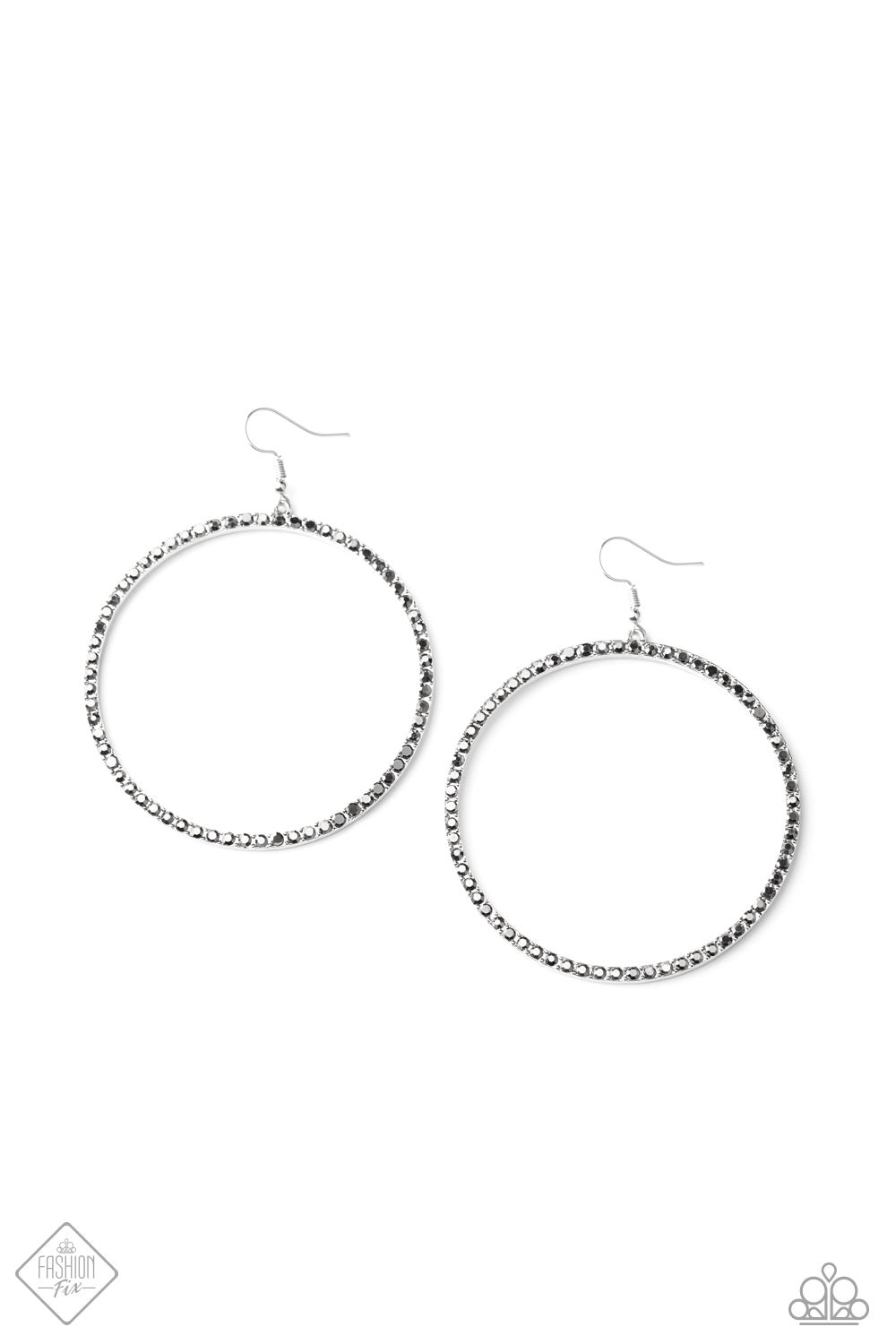 Wide Curves Ahead - Silver Earrings