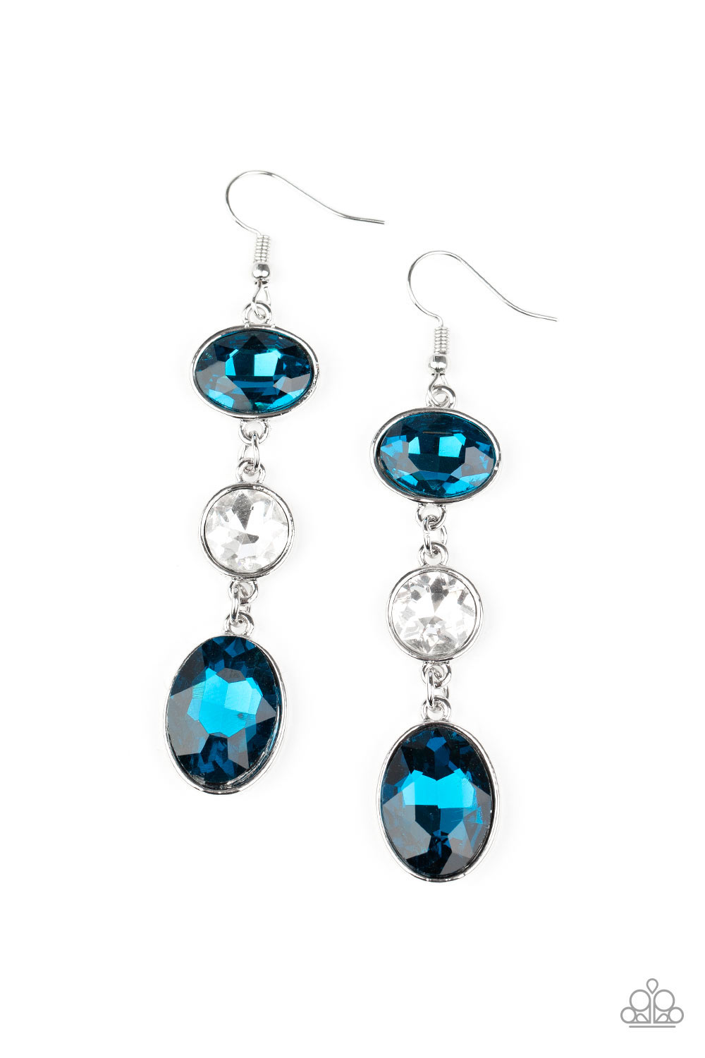 The GLOW Must Go On! - Blue Earrings 