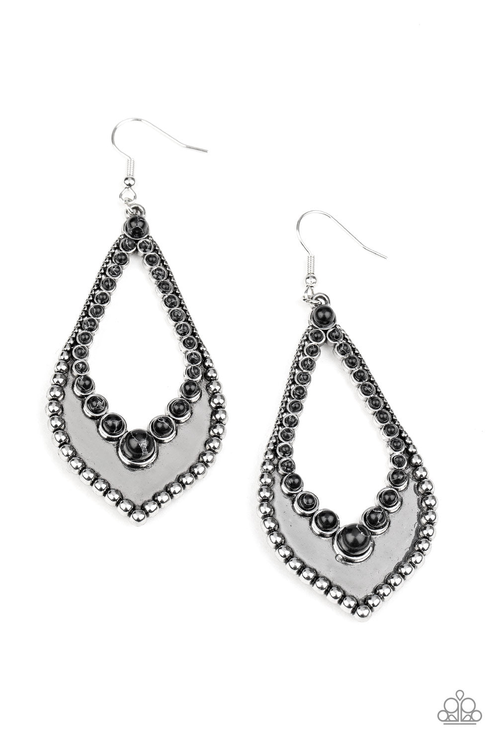 Essential Minerals - Black Earrings 