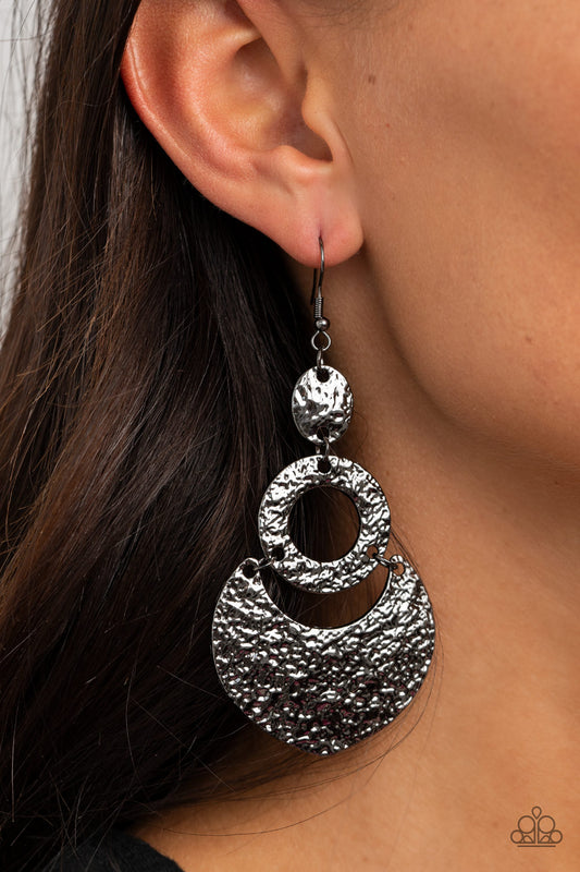 Shimmer Suite - Black Earrings 