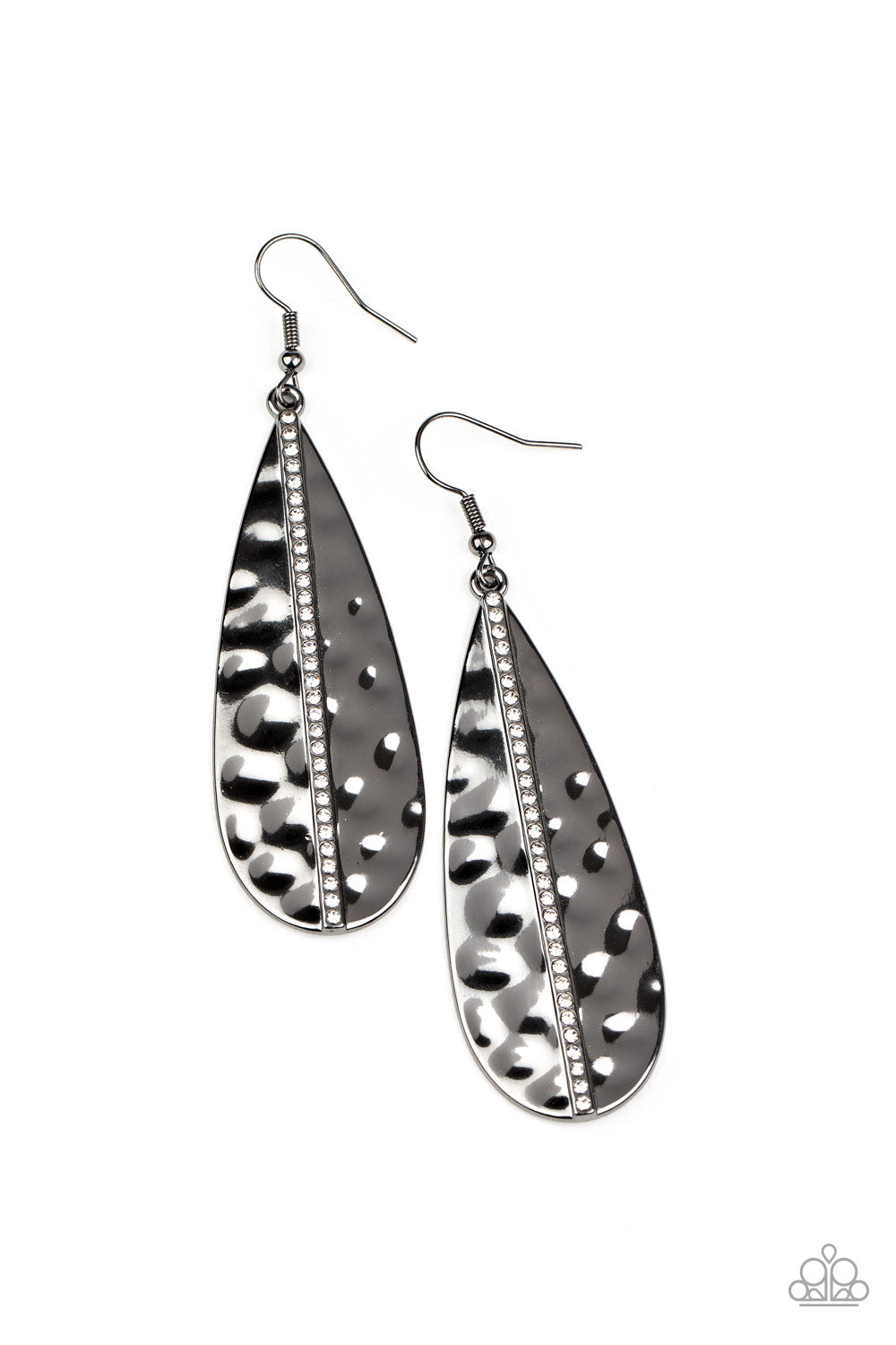 On The Up and UPSCALE - Black Earrings 