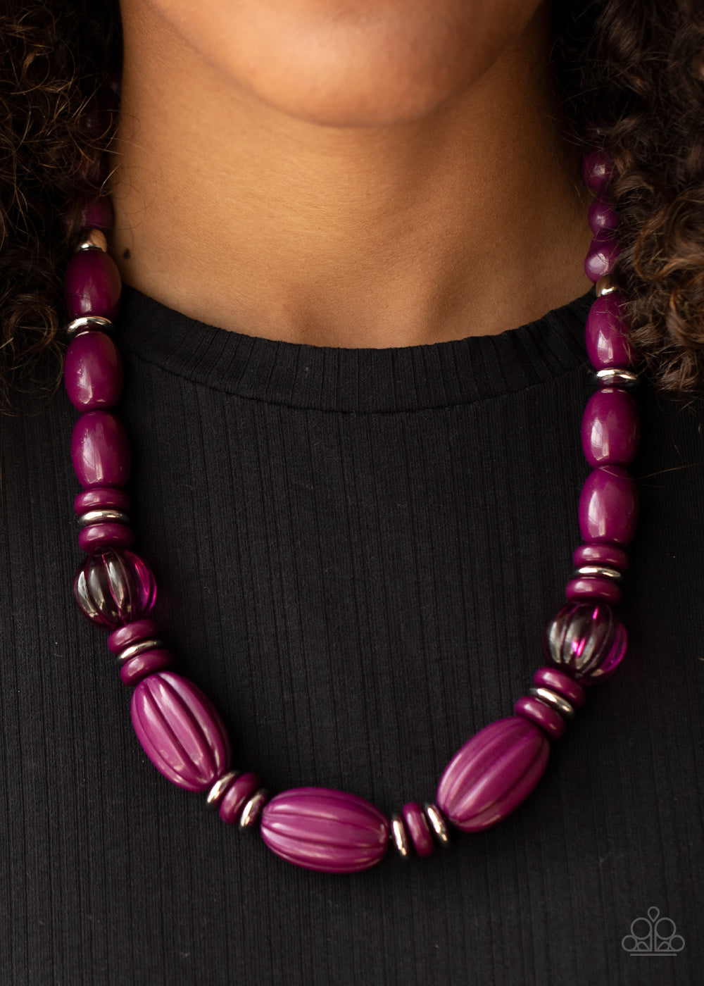 Paparazzi High Alert - Purple Necklace