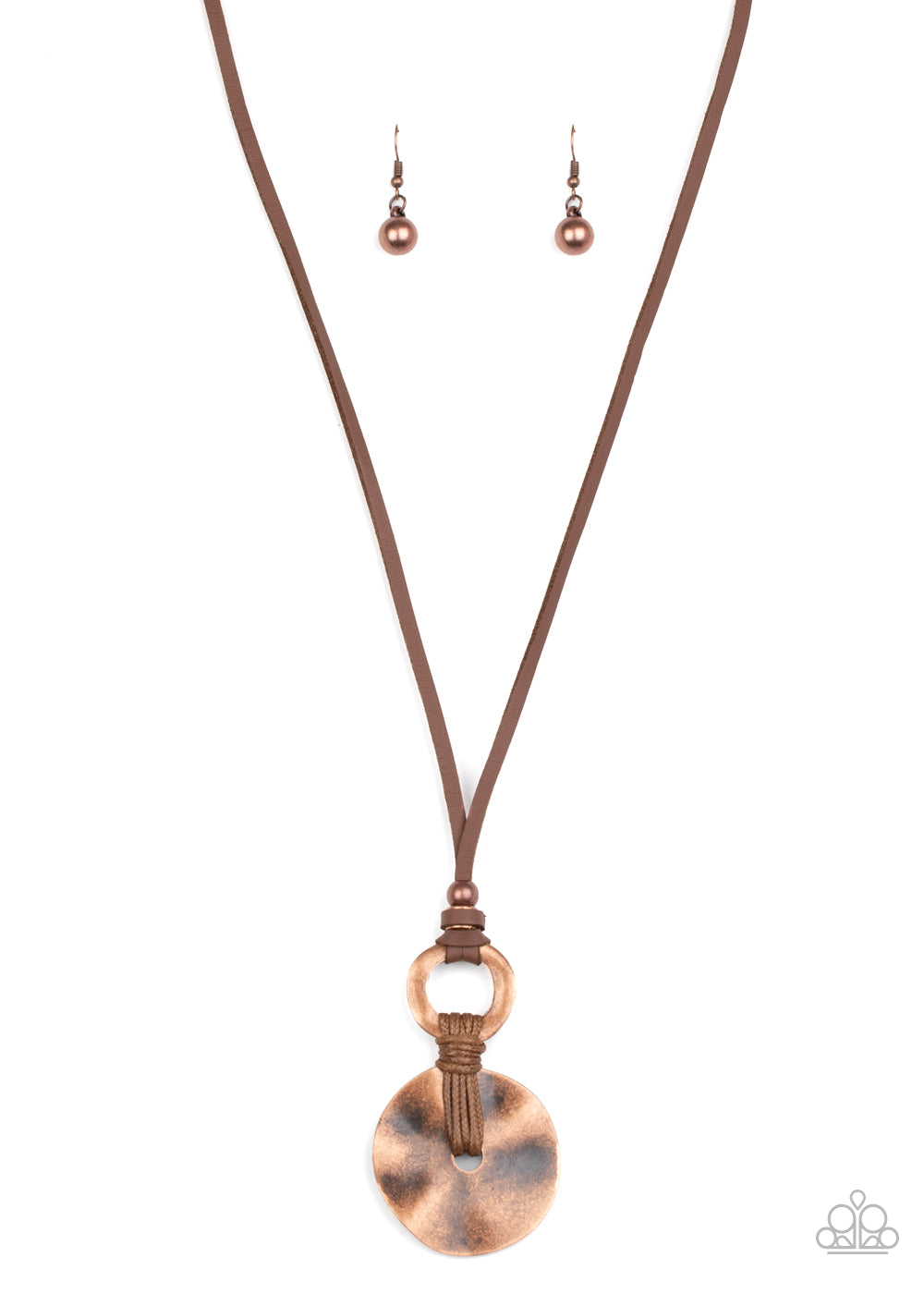 Paparazzi Nautical Nomad - Copper Necklace 