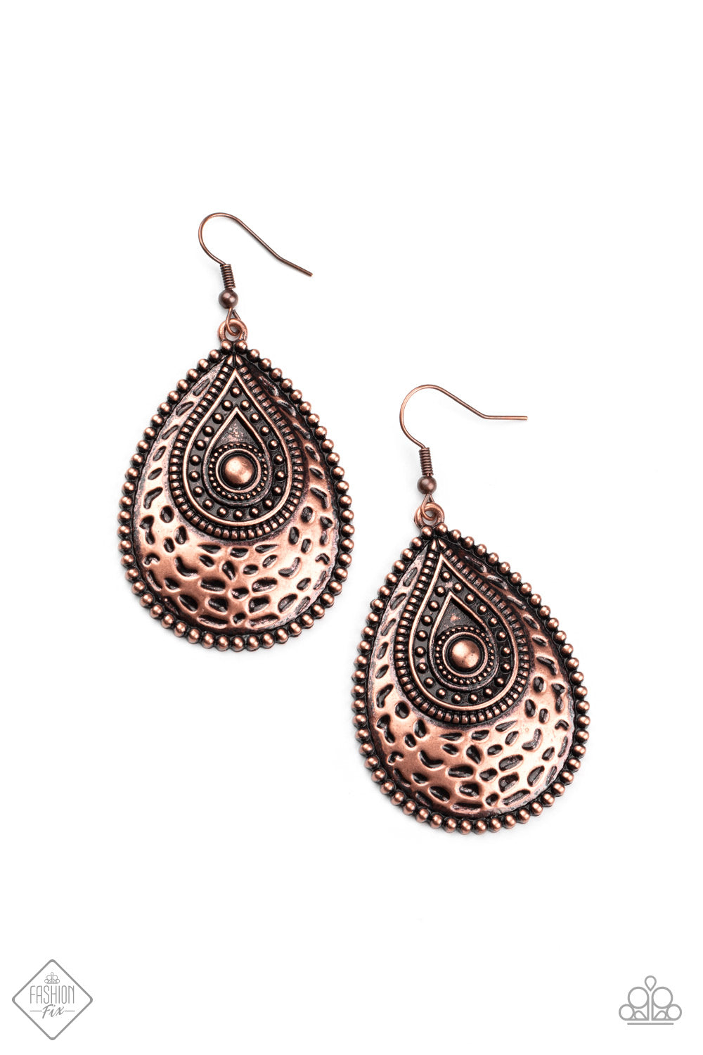 Paparazzi Rural Muse - Copper Earrings 