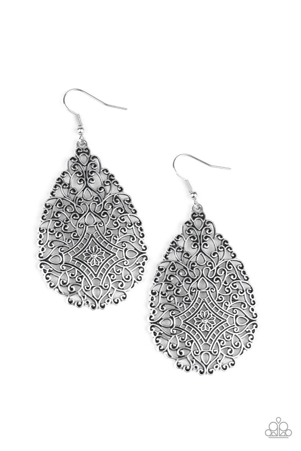 Napa Valley Vintage - Silver Earrings