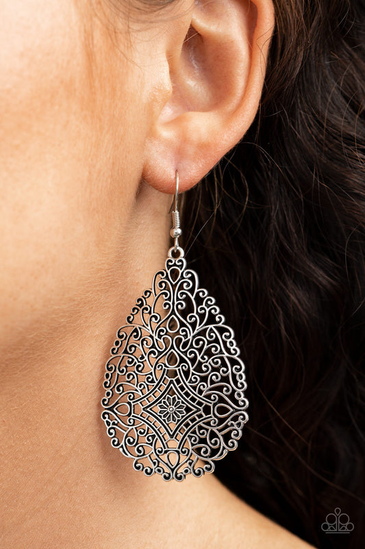 Napa Valley Vintage - Silver Earrings