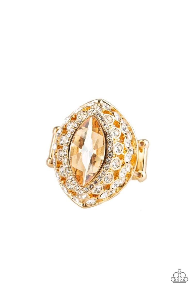 Paparazzi Royal Radiance - Gold Ring