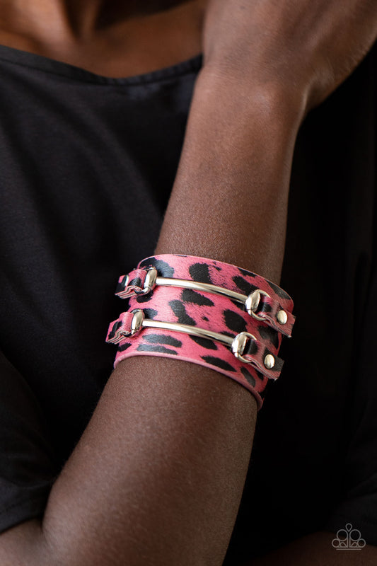 Paparazzi Safari Scene - Pink Urban Bracelet 