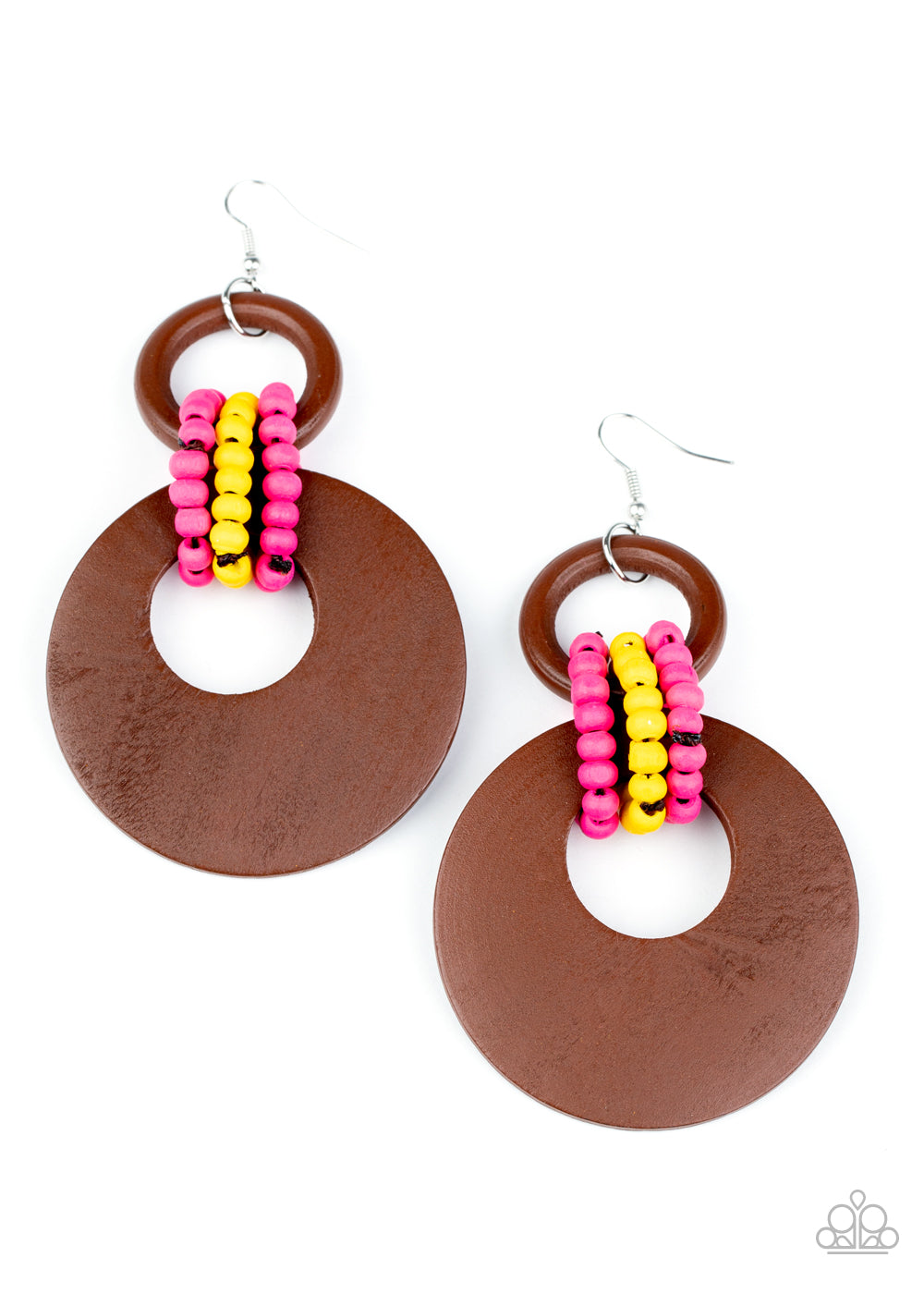 Paparazzi Beach Day Drama - Multi Earring