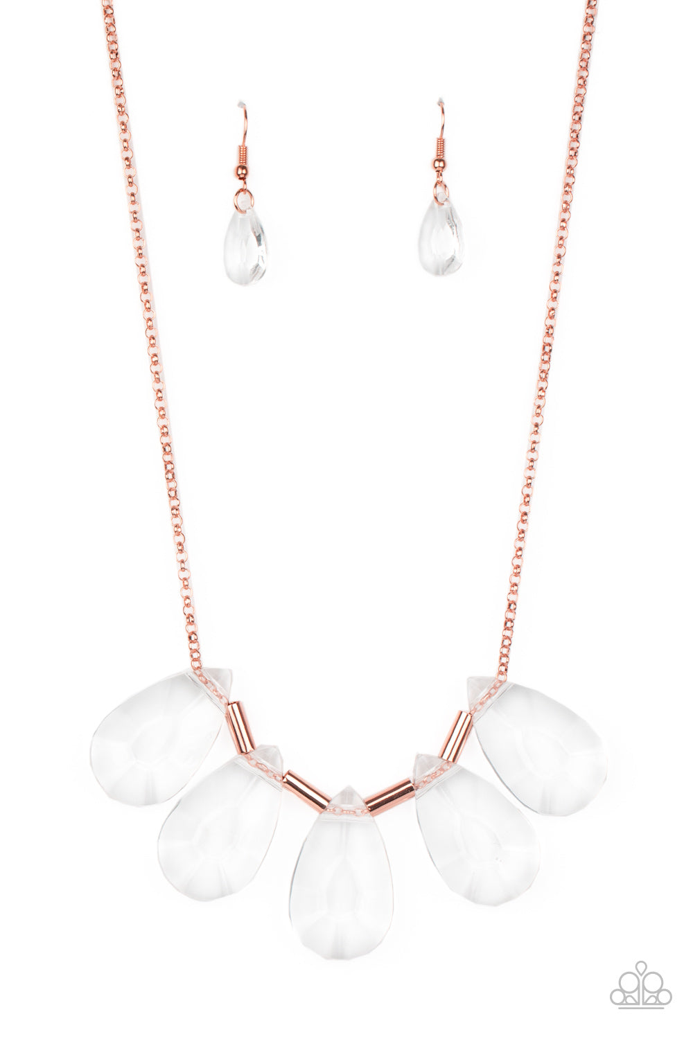 Paparazzi HEIR It Out - Copper Necklace 