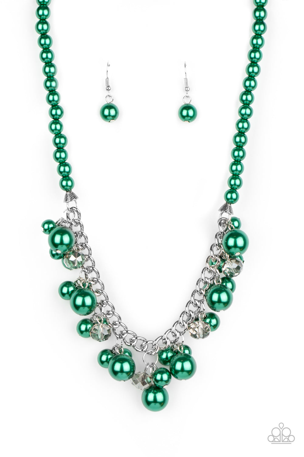 Paparazzi Prim and POLISHED - Green Necklace 