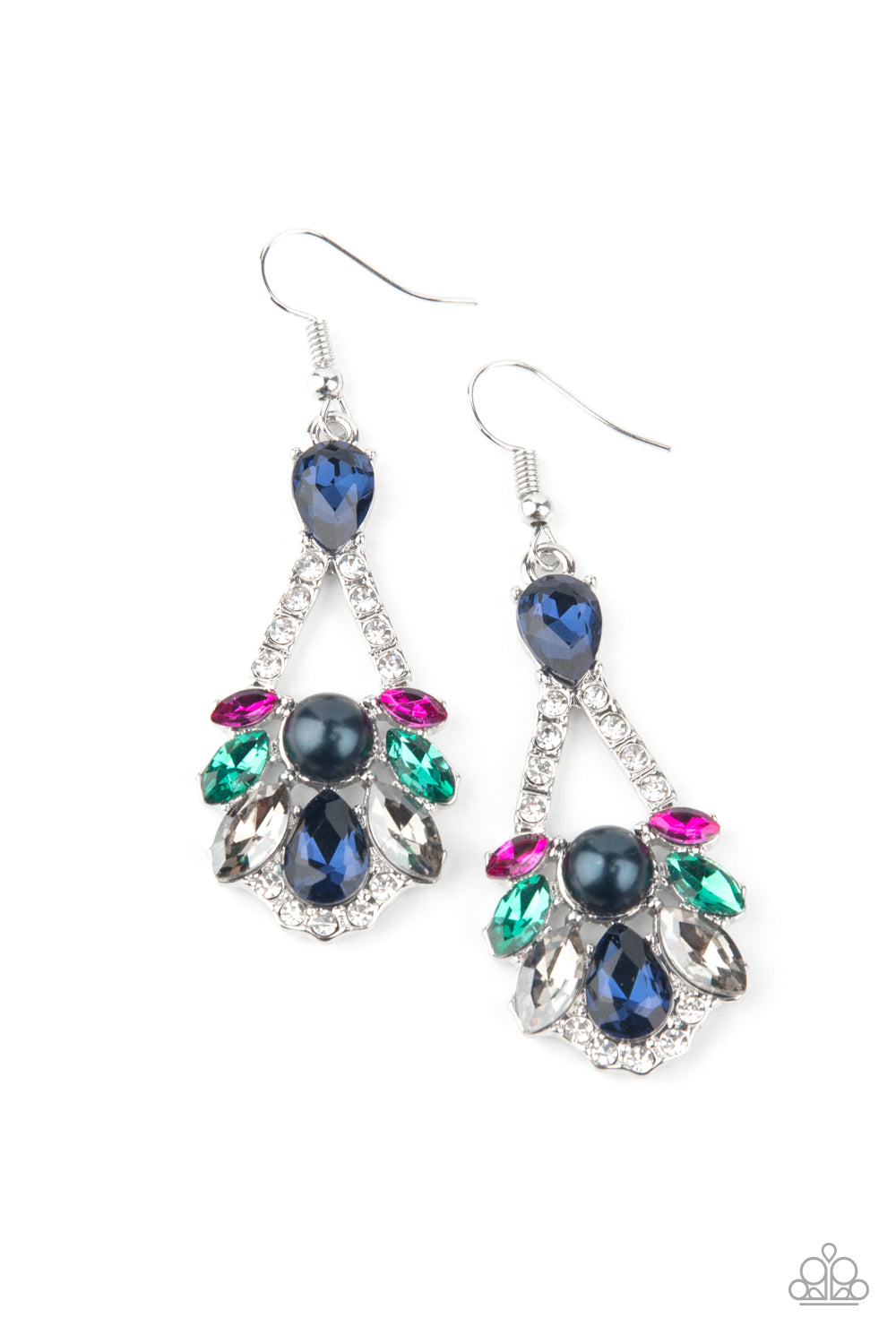 Paparazzi Prismatic Presence - Multi Earrings 