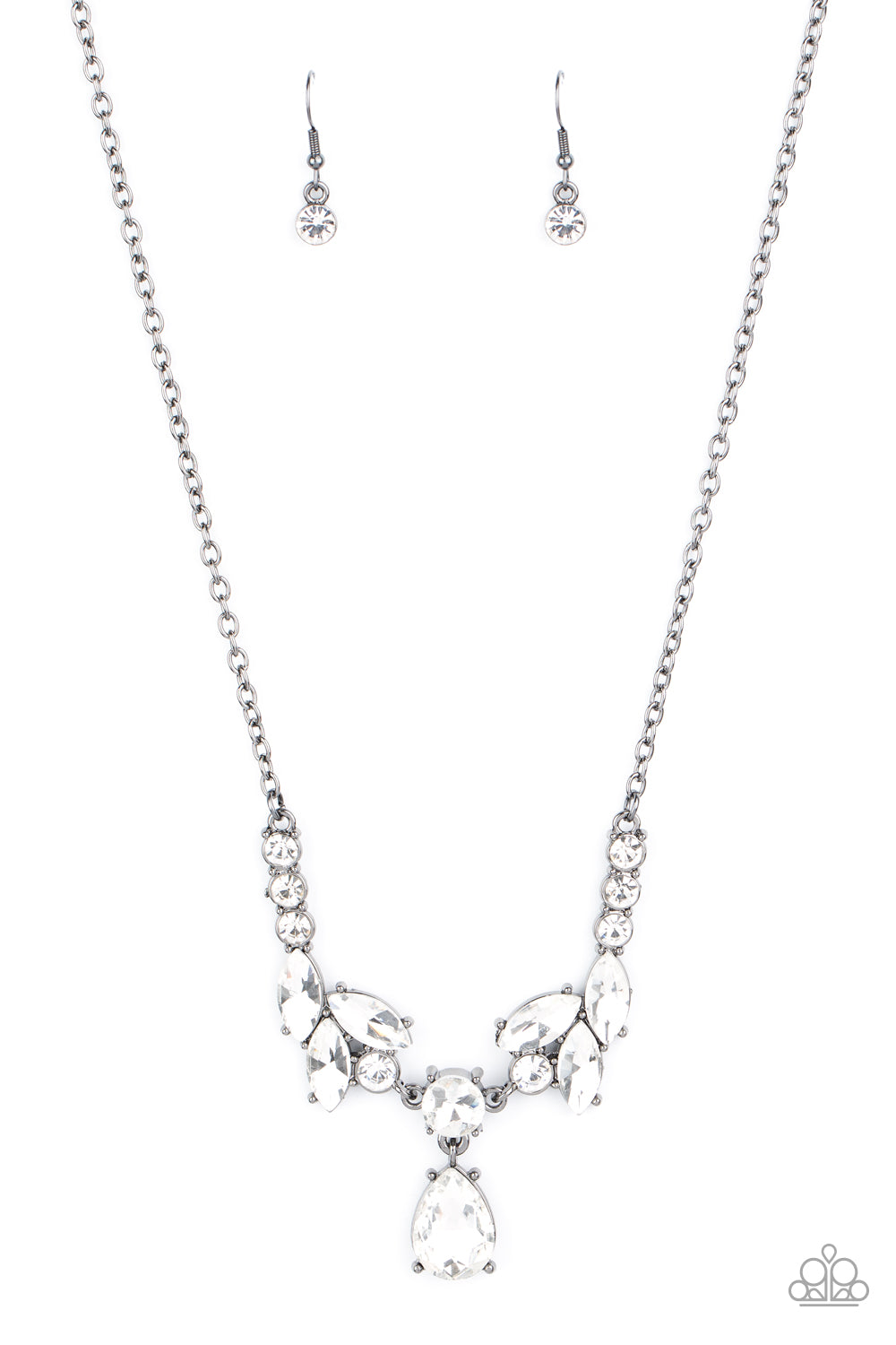 Unrivaled Sparkle - Black Necklace 