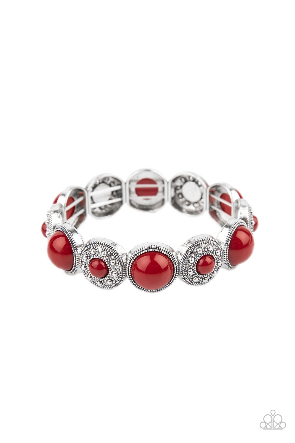 Garden Flair - Red Bracelet 