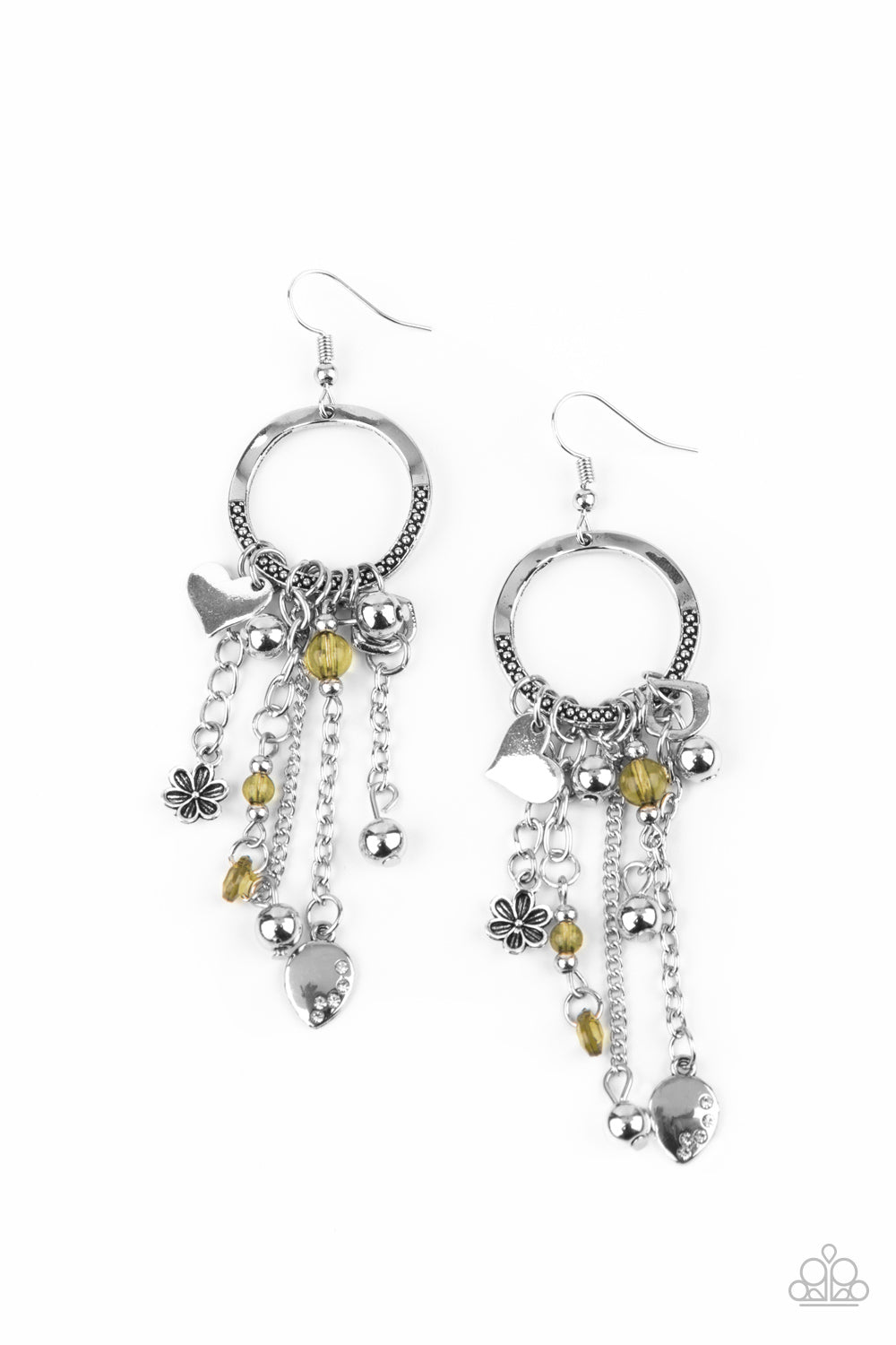 Charm School - Yellow Earrings