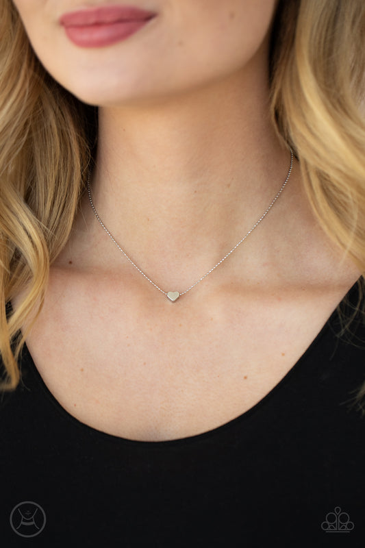 Humble Heart - Silver Choker 