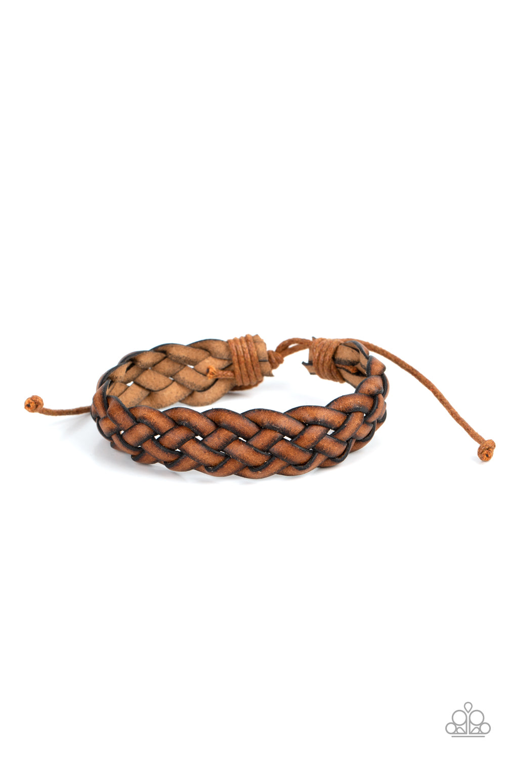 Paparazzi Plain and Prairie - Brown Urban Bracelet 