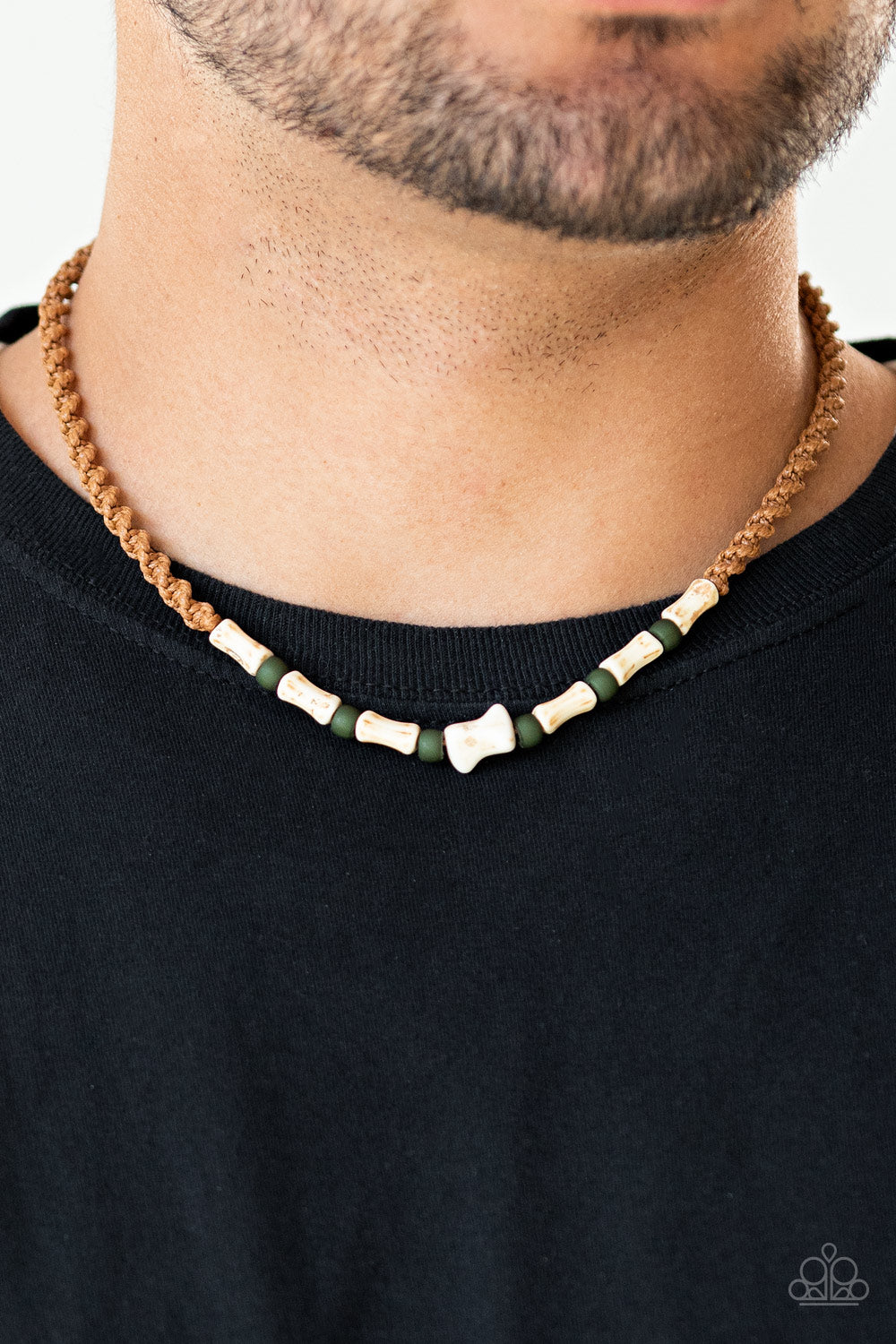 Beach Shark - Green Urban Necklace