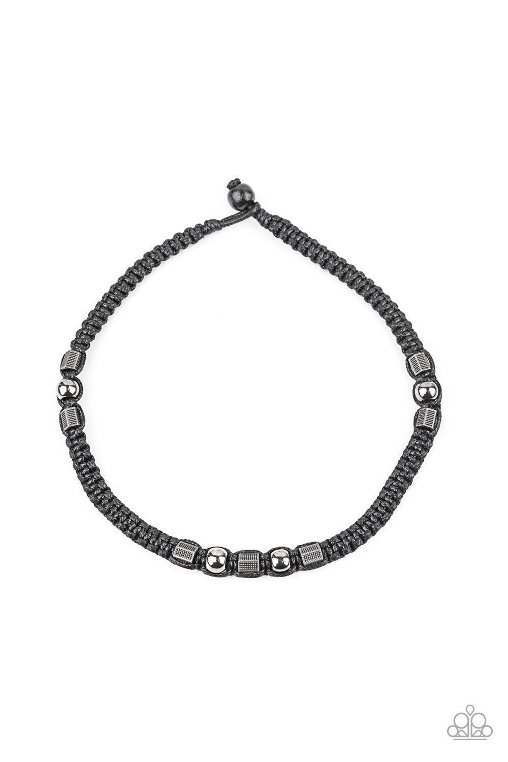 Paparazzi Take a Trek - Black Urban Necklace