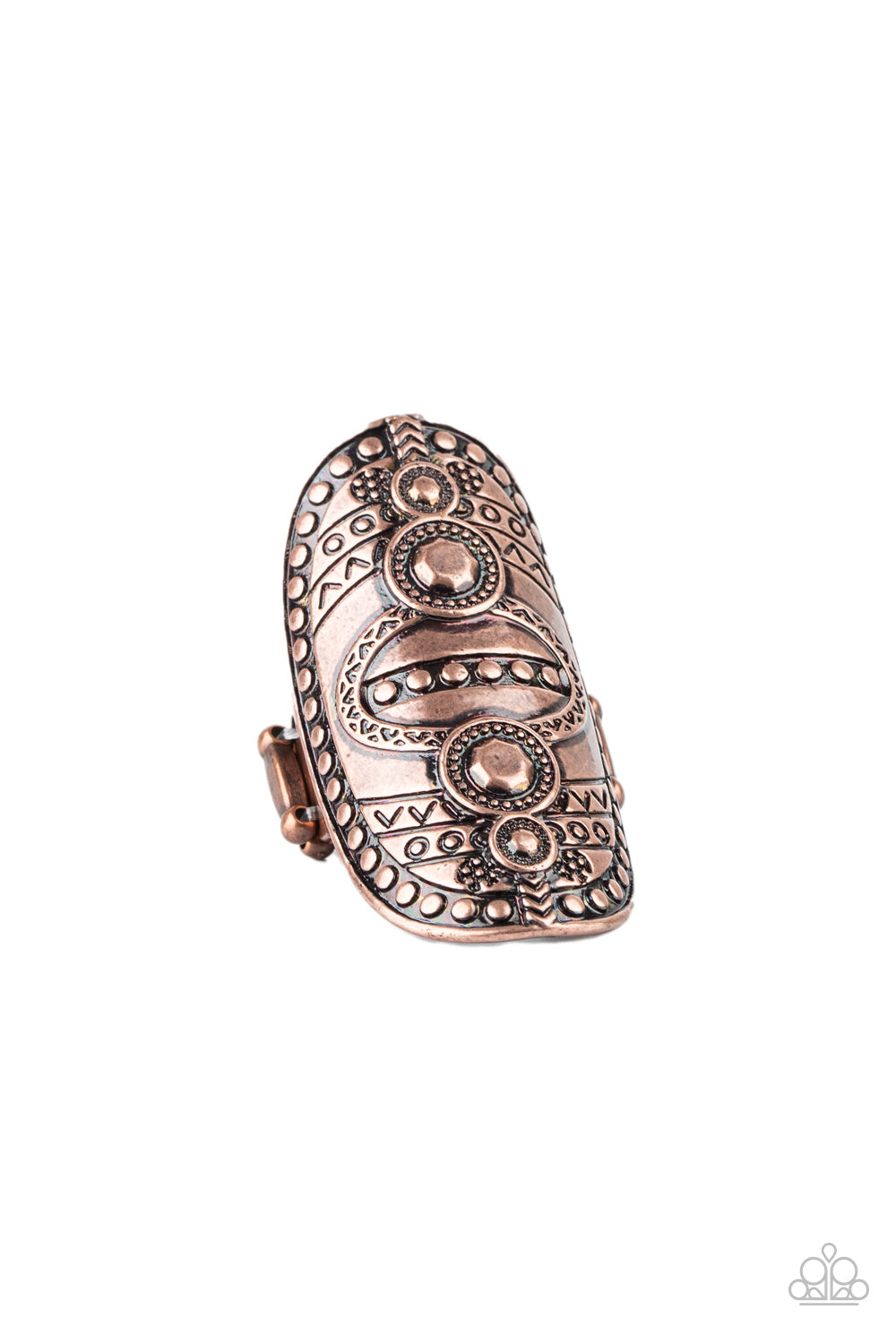 Paparazzi Tiki Trail - Copper Ring 