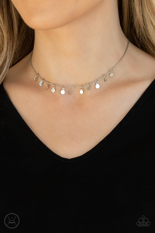 Ready, Set, DISCO! - Silver Choker