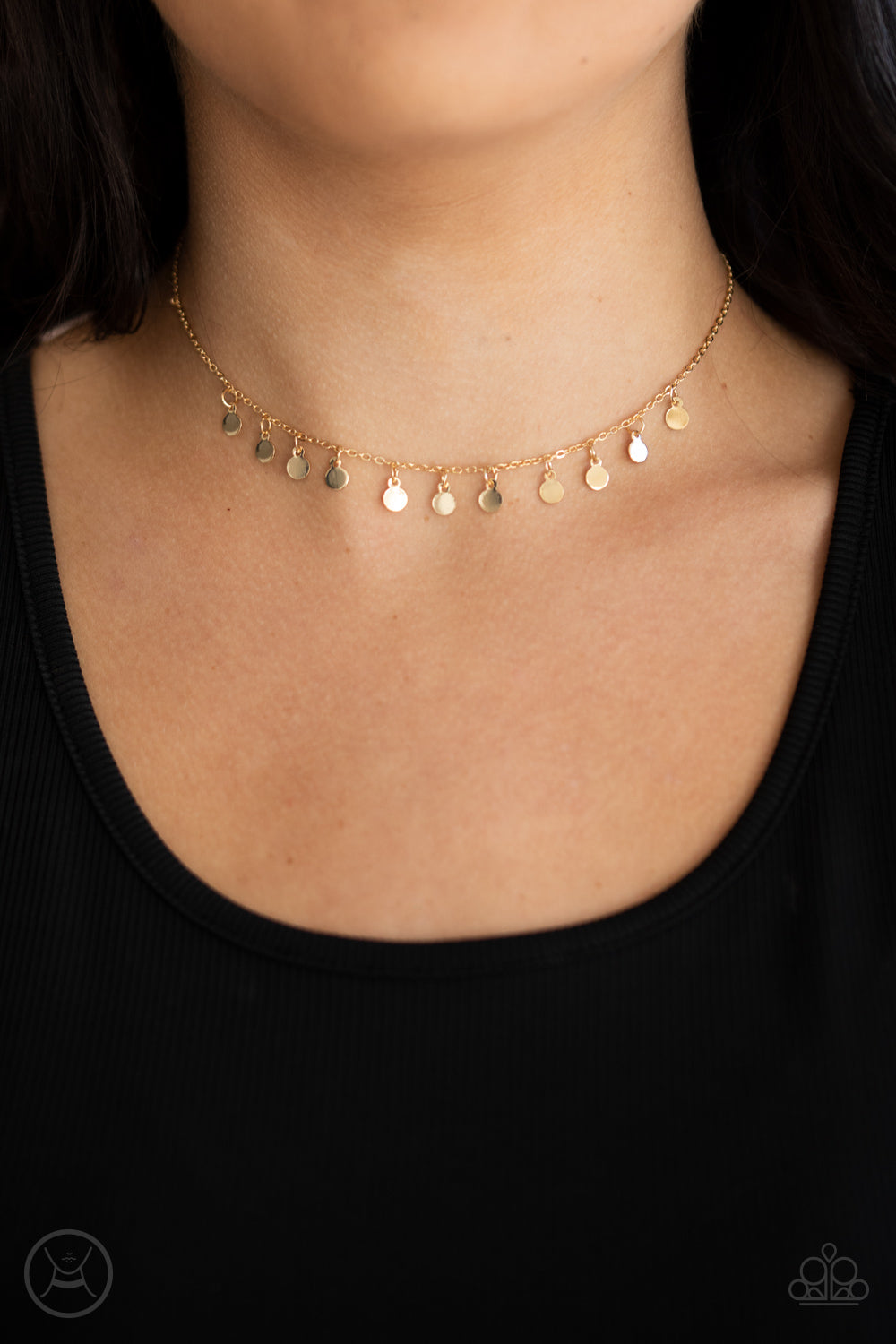 Paparazzi Ready, Set, DISCO! - Gold Choker