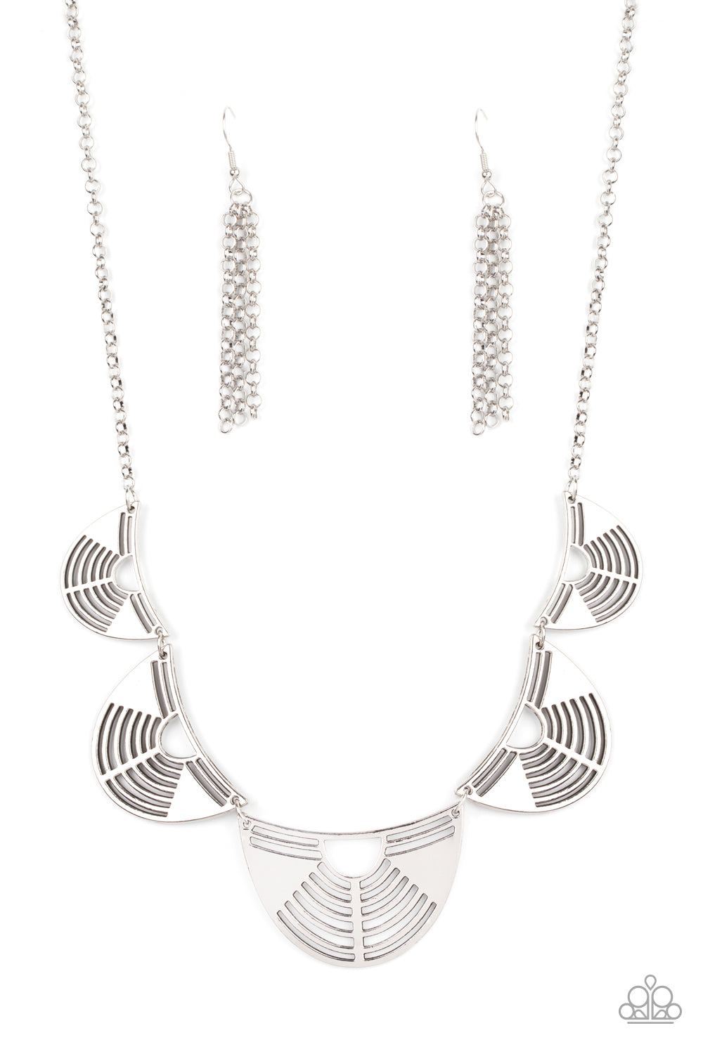 Paparazzi Record-Breaking Radiance - Silver Necklace