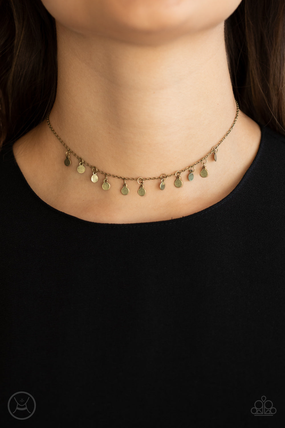 Paparazzi Ready, Set, DISCO! - Brass Choker 