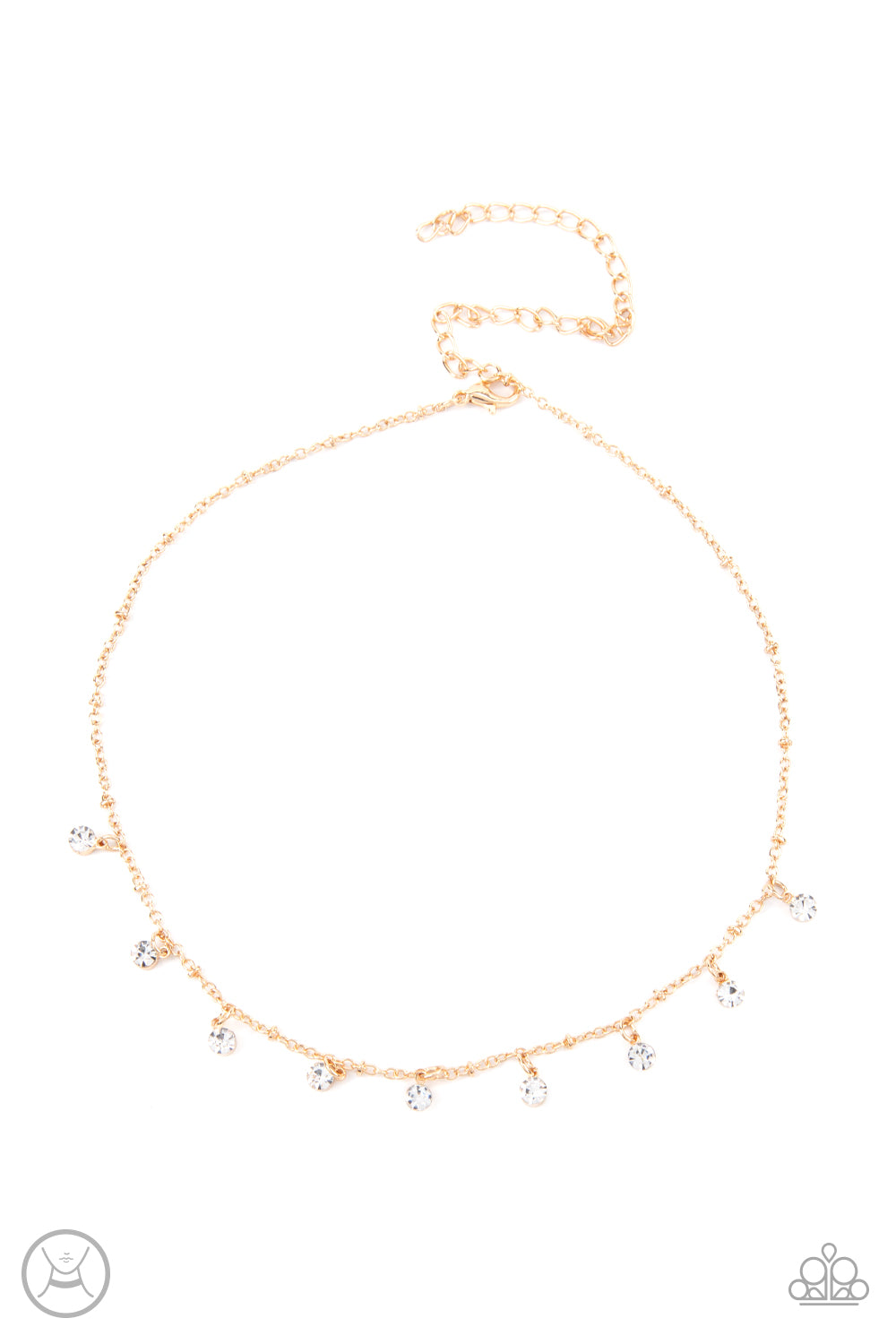 Paparazzi Dainty Diva - Gold Choker 