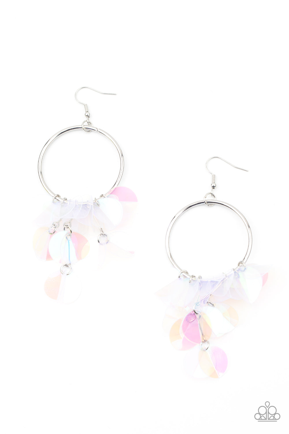 Paparazzi Holographic Hype - Multi Earrings 