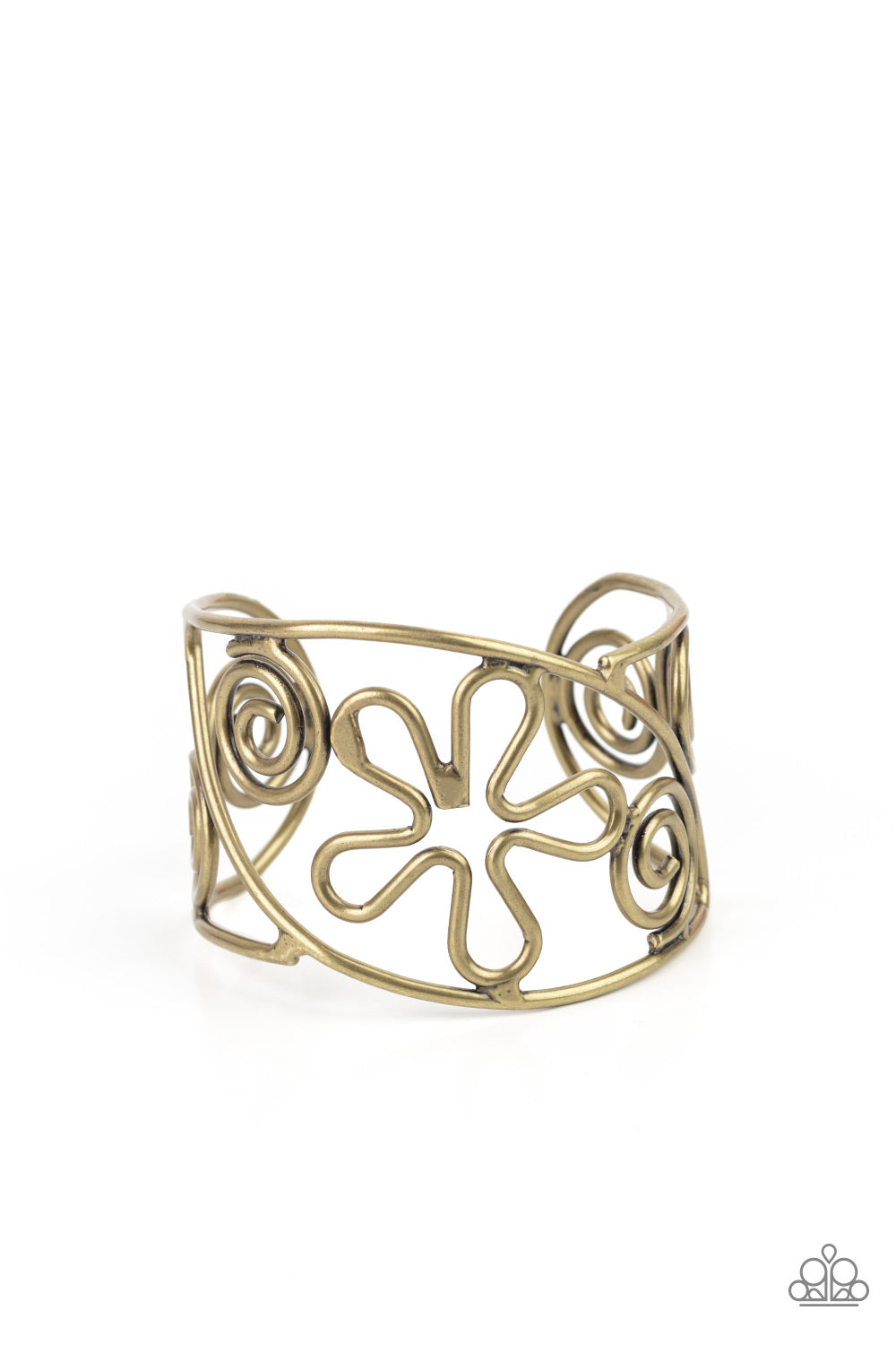 Paparazzi Groovy Sensations - Brass Bracelet 