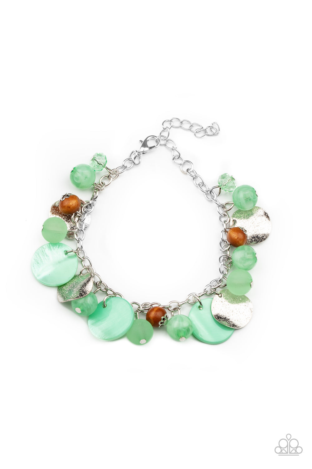 Springtime Springs - Green Bracelet 