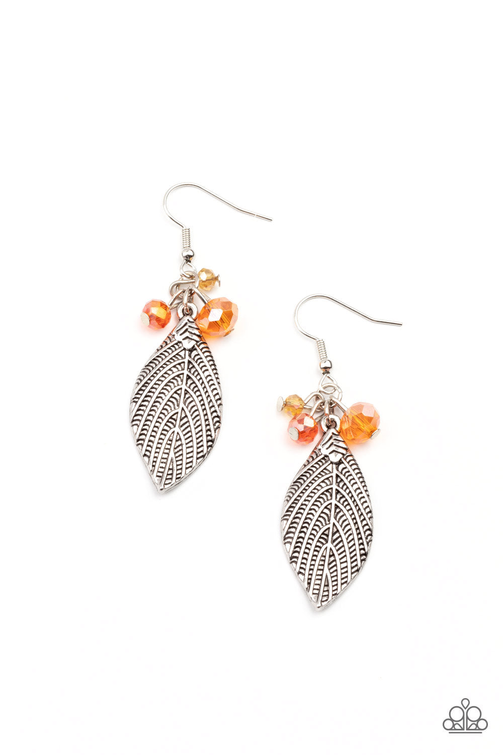LEAF It To Fate - Orange Earrings 