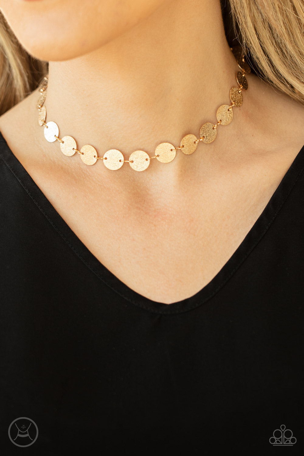 Reflection Detection - Gold Choker 