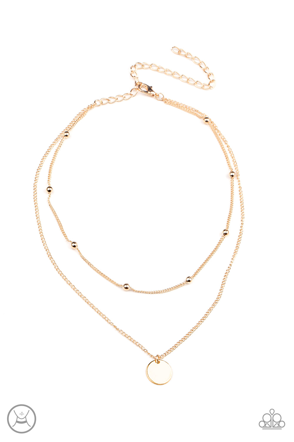 Paparazzi Modestly Minimalist - Gold Choker 