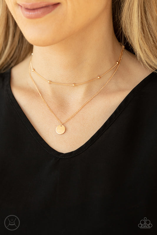 Modestly Minimalist - Gold Choker 