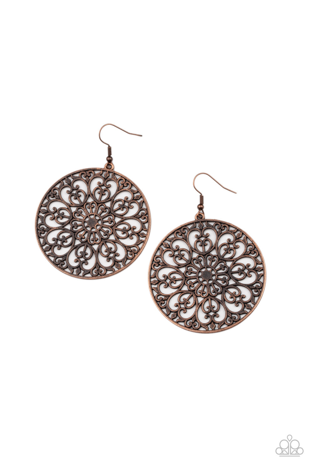 Paparazzi Make A Out Of You - Copper Earrings 