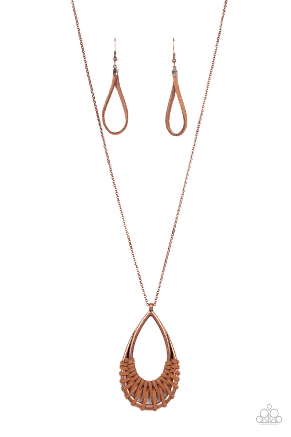 Paparazzi Homespun Artifact - Copper Necklace 