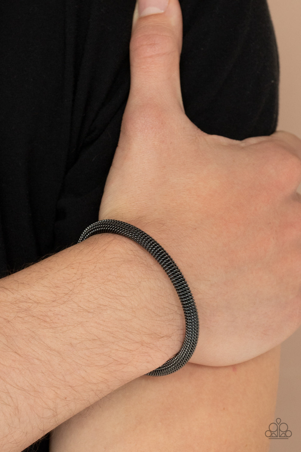 Metro Machiavellian - Black Urban Bracelet 