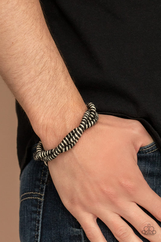 Paparazzi Island Endeavor - Black Urban Bracelet 