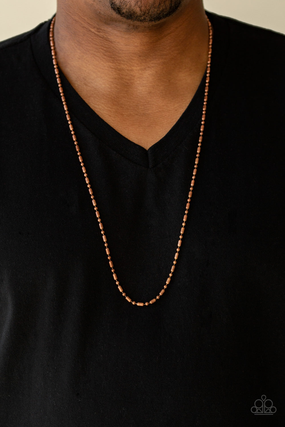 Paparazzi Covert Operation - Copper Urban Necklace - Kingdom Bling Showroom